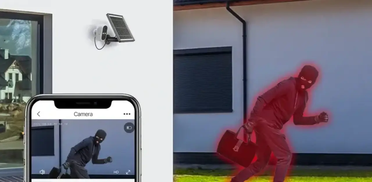 Security Cameras with Motion Detection and Alerts
